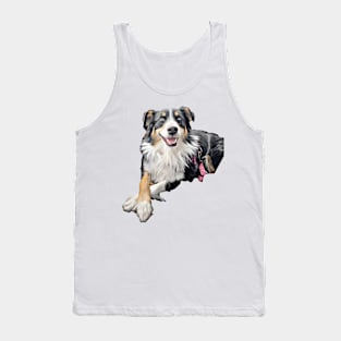 Lola the Australian Shepard Tank Top